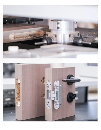 Excitech CNC Solution de production intégrée de porte, mur et armoire.