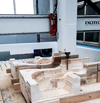 Machine à bois 5 axes