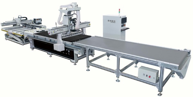 Machine de découpe sans poussière Machine de découpe du bois Excitech CNC Machine