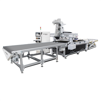 Machine de nidification du bois avec étiquetage préinstallé